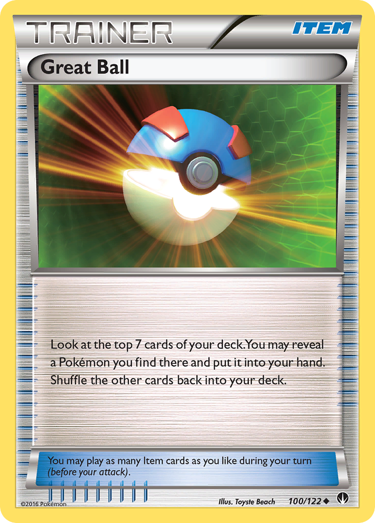 Great Ball (100/122) [XY: BREAKpoint] | Exor Games Summserside