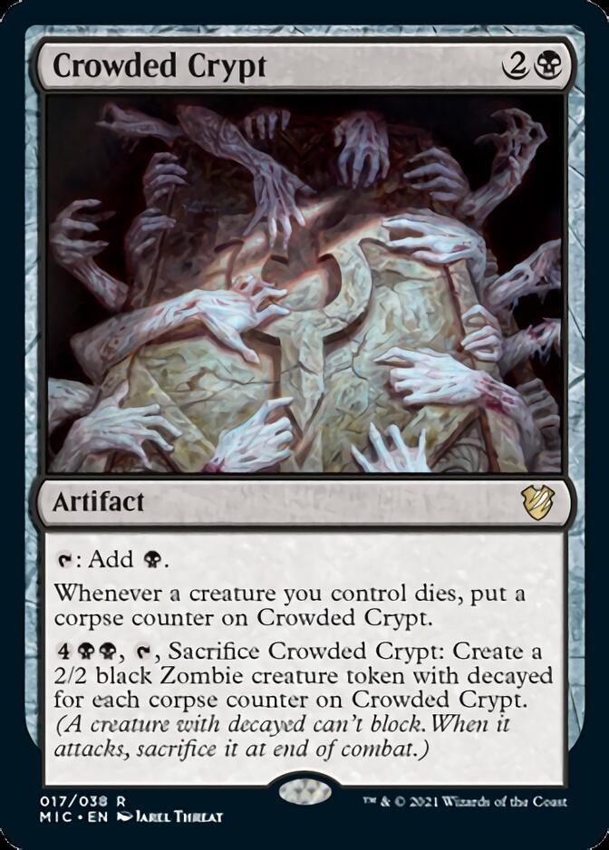 Crowded Crypt [Innistrad: Midnight Hunt Commander] | Exor Games Summserside