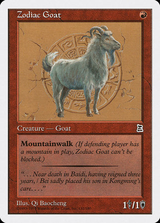 Zodiac Goat [Portal Three Kingdoms] | Exor Games Summserside