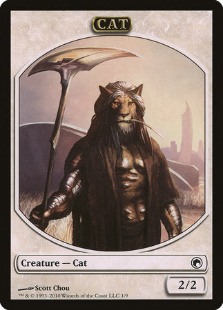 Cat Token [Scars of Mirrodin Tokens] | Exor Games Summserside