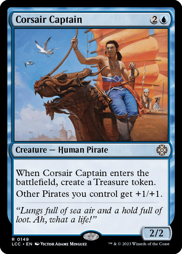 Corsair Captain [The Lost Caverns of Ixalan Commander] | Exor Games Summserside
