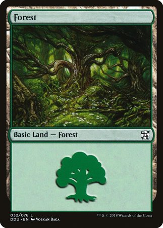 Forest (32) [Duel Decks: Elves vs. Inventors] | Exor Games Summserside