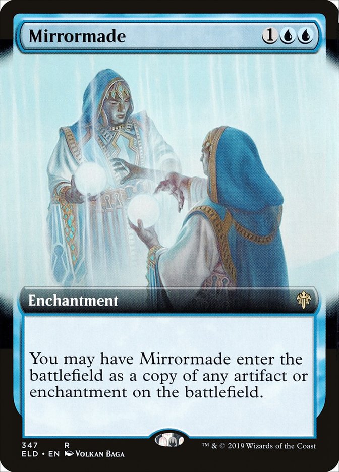 Mirrormade (Extended Art) [Throne of Eldraine] | Exor Games Summserside