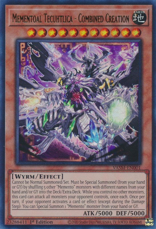 Mementoal Tecuhtlica - Combined Creation [VASM-EN001] Ultra Rare | Exor Games Summserside
