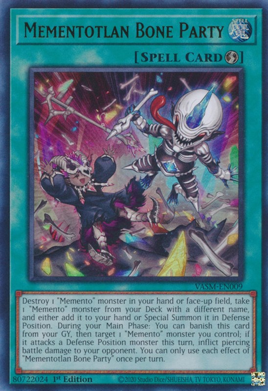 Mementotlan Bone Party [VASM-EN009] Ultra Rare | Exor Games Summserside