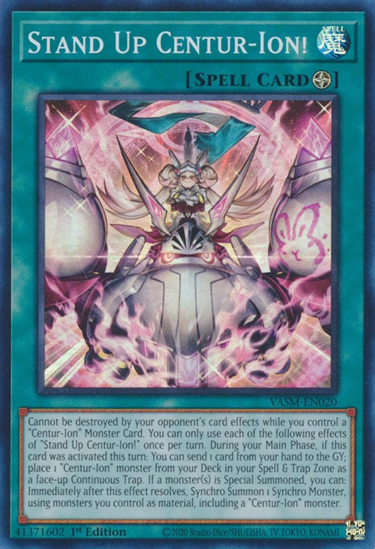 Stand Up Centur-Ion! [VASM-EN020] Super Rare | Exor Games Summserside