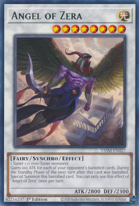 Angel of Zera [VASM-EN027] Rare | Exor Games Summserside