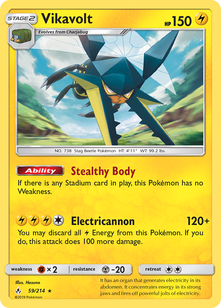 Vikavolt (59/214) [Sun & Moon: Unbroken Bonds] | Exor Games Summserside