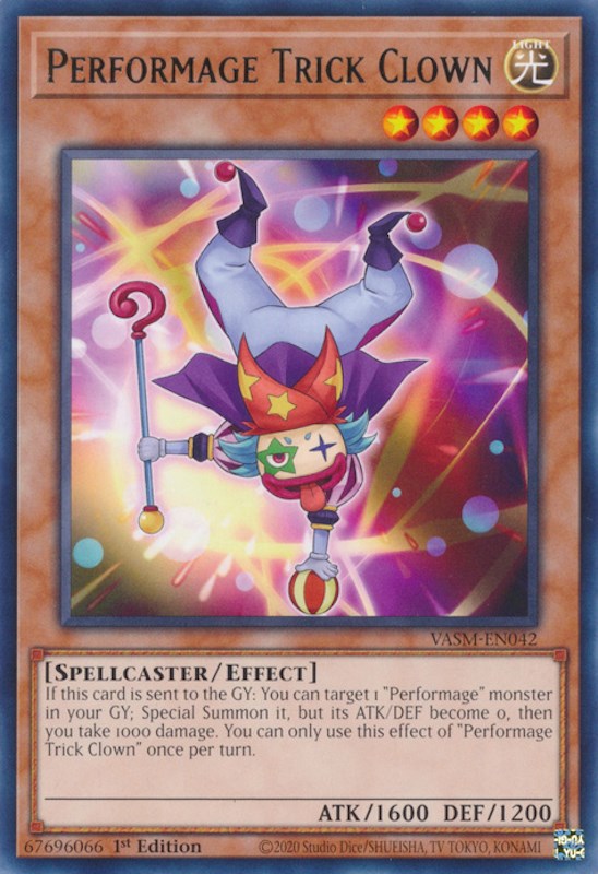 Performage Trick Clown [VASM-EN042] Rare | Exor Games Summserside