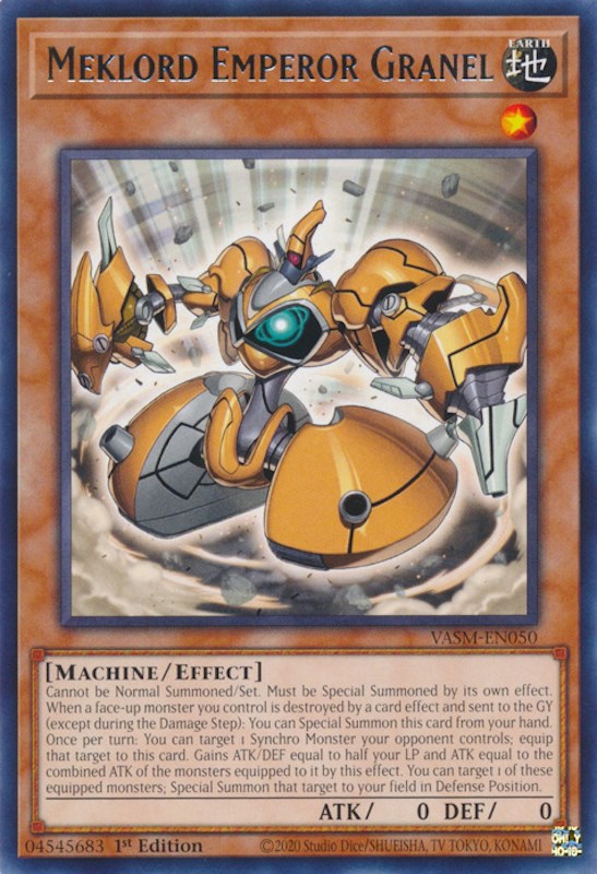 Meklord Emperor Granel [VASM-EN050] Rare | Exor Games Summserside