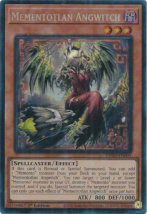 Mementotlan Angwitch (CR) [VASM-EN005] Collector's Rare | Exor Games Summserside