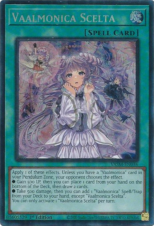 Vaalmonica Scelta (CR) [VASM-EN036] Collector's Rare | Exor Games Summserside