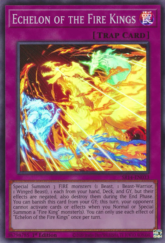 Echelon of the Fire Kings [SR14-EN033] Super Rare | Exor Games Summserside