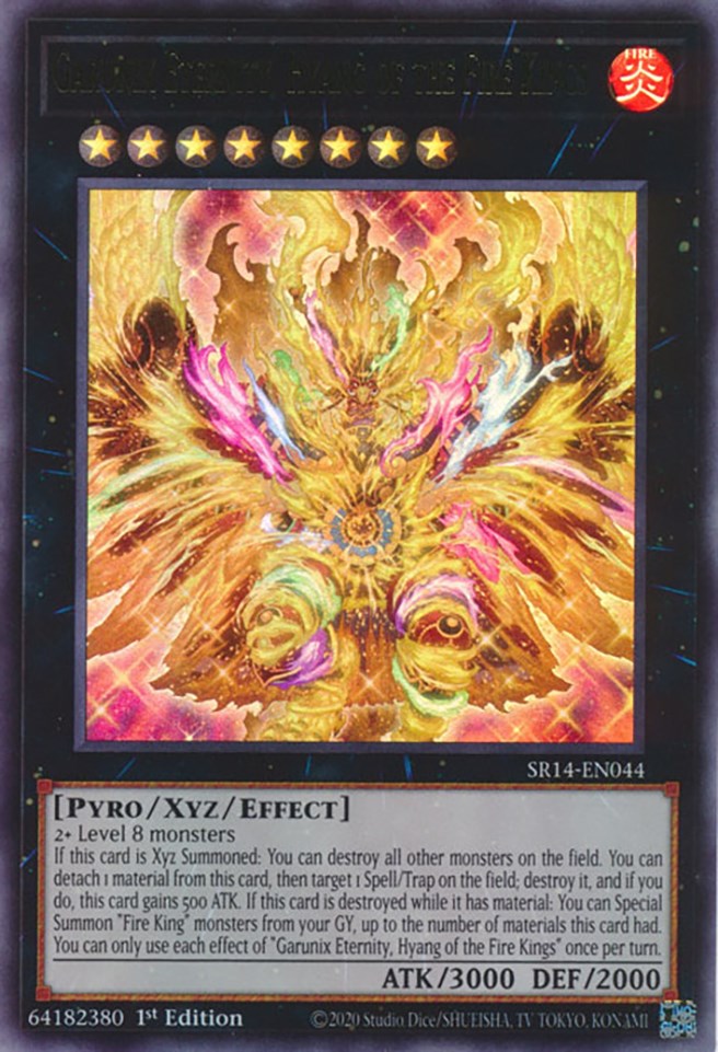 Garunix Eternity, Hyang of the Fire Kings [SR14-EN044] Ultra Rare | Exor Games Summserside