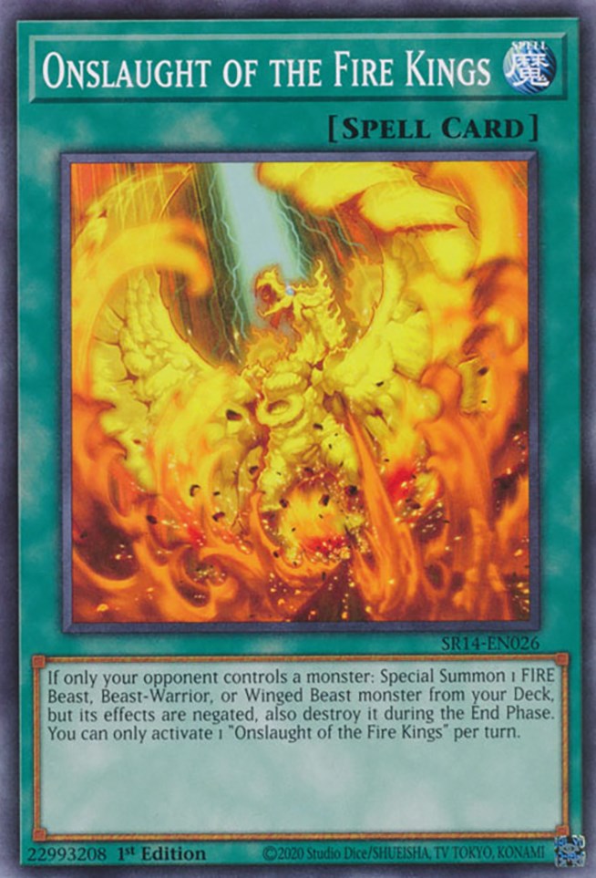 Onslaught of the Fire Kings [SR14-EN026] Common | Exor Games Summserside