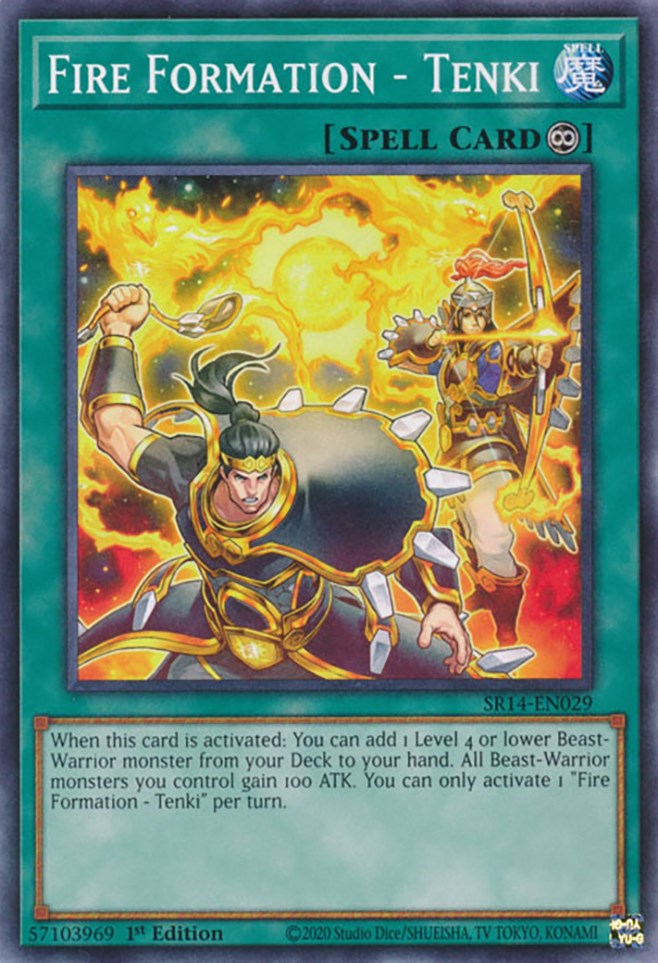 Fire Formation - Tenki [SR14-EN029] Common | Exor Games Summserside