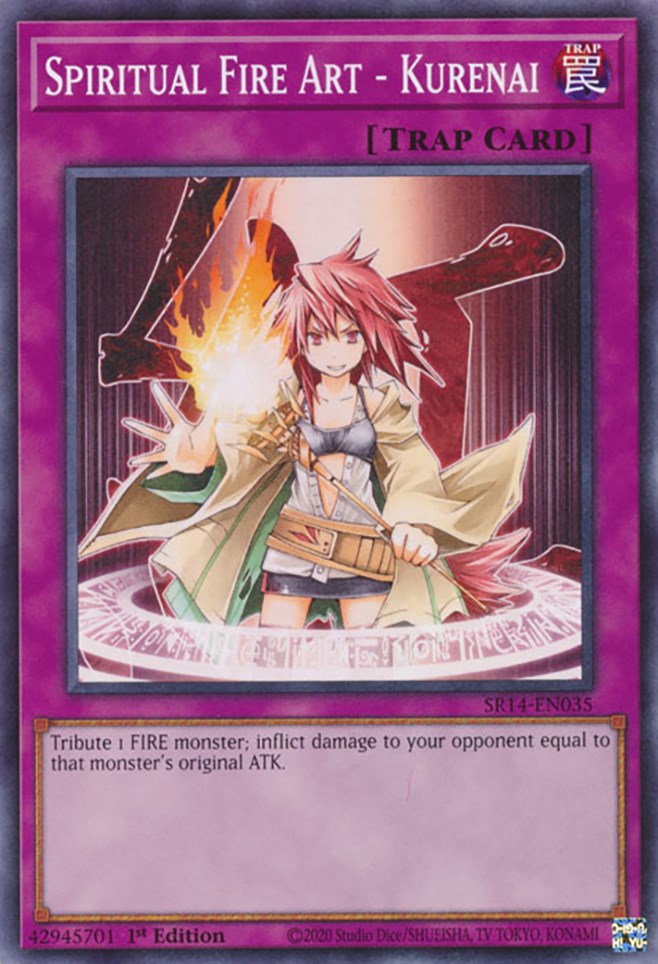 Spiritual Fire Art - Kurenai [SR14-EN035] Common | Exor Games Summserside