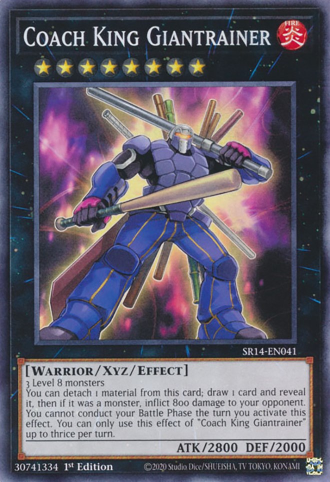 Coach King Giantrainer [SR14-EN041] Common | Exor Games Summserside