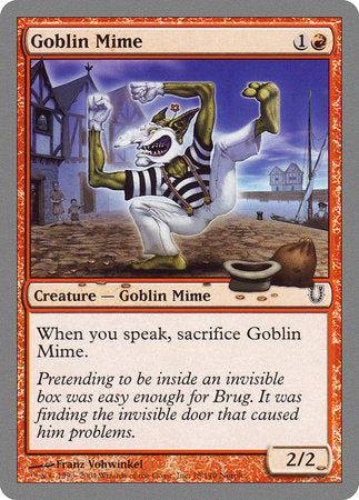 Goblin Mime [Unhinged] | Exor Games Summserside