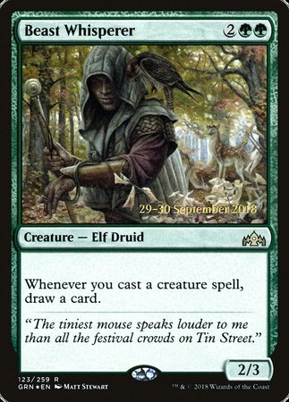 Beast Whisperer [Guilds of Ravnica Promos] | Exor Games Summserside