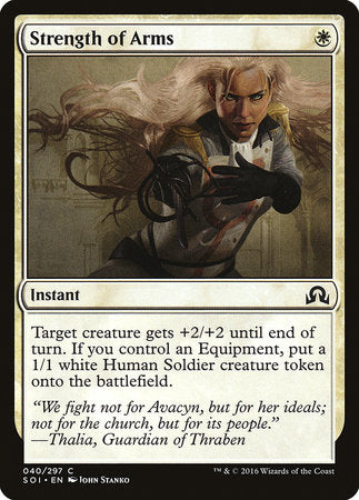 Strength of Arms [Shadows over Innistrad] | Exor Games Summserside