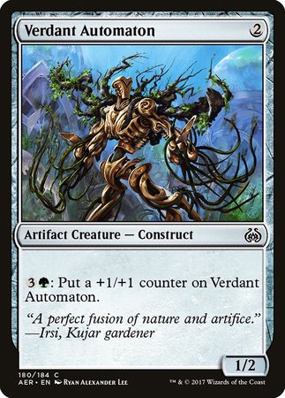 Verdant Automaton [Aether Revolt] | Exor Games Summserside