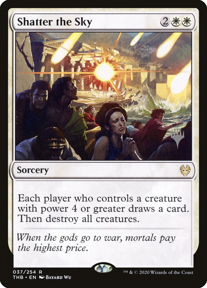 Shatter the Sky (Promo Pack) [Theros Beyond Death Promos] | Exor Games Summserside