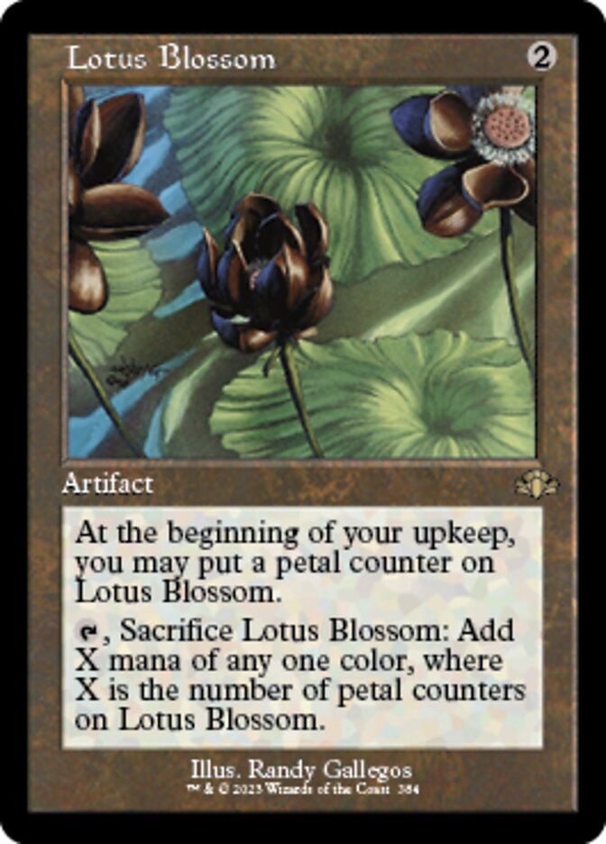 Lotus Blossom (Retro) [Dominaria Remastered] | Exor Games Summserside