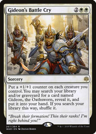 Gideon's Battle Cry [War of the Spark] | Exor Games Summserside