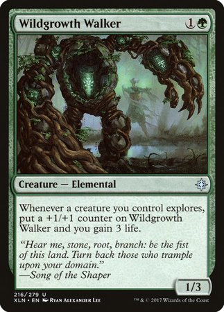 Wildgrowth Walker [Ixalan] | Exor Games Summserside