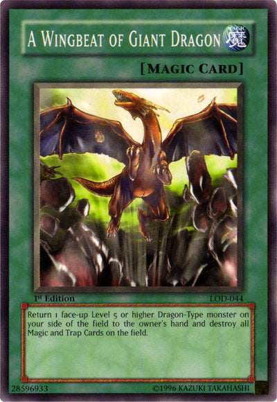 A Wingbeat of Giant Dragon [LOD-044] Common | Exor Games Summserside