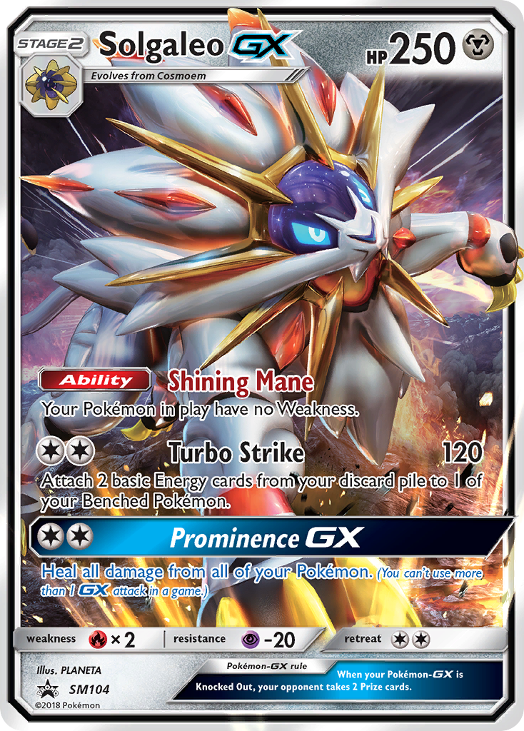 Solgaleo GX (SM104) [Sun & Moon: Black Star Promos] | Exor Games Summserside