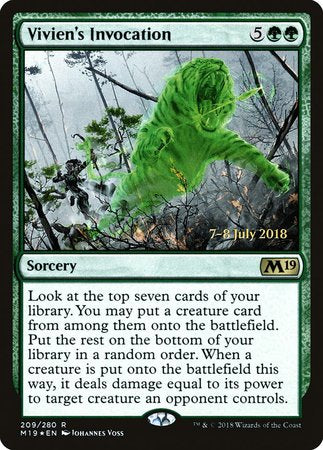 Vivien's Invocation [Core Set 2019 Promos] | Exor Games Summserside