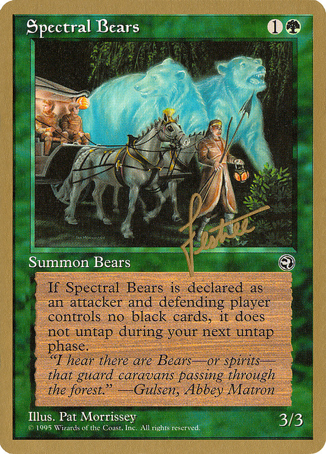 Spectral Bears (Bertrand Lestree) [Pro Tour Collector Set] | Exor Games Summserside