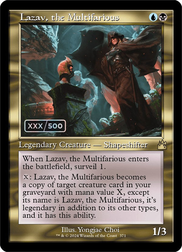 Lazav, the Multifarious (Retro) (Serialized) [Ravnica Remastered] | Exor Games Summserside