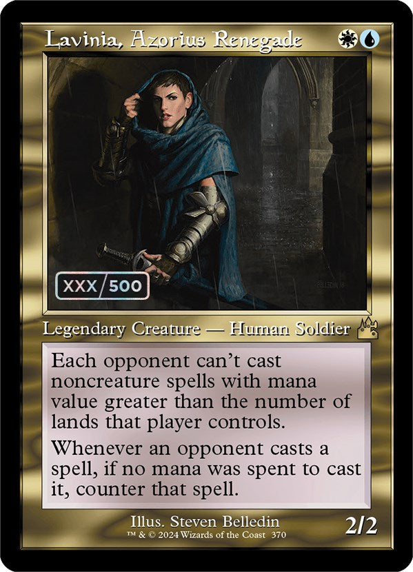 Lavinia, Azorius Renegade (Retro) (Serialized) [Ravnica Remastered] | Exor Games Summserside