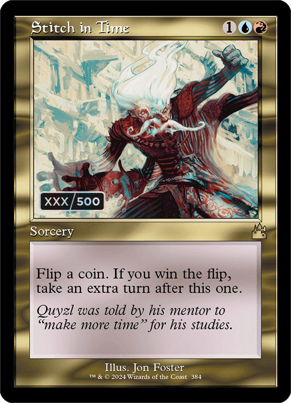 Stitch in Time (Retro) (Serialized) [Ravnica Remastered] | Exor Games Summserside