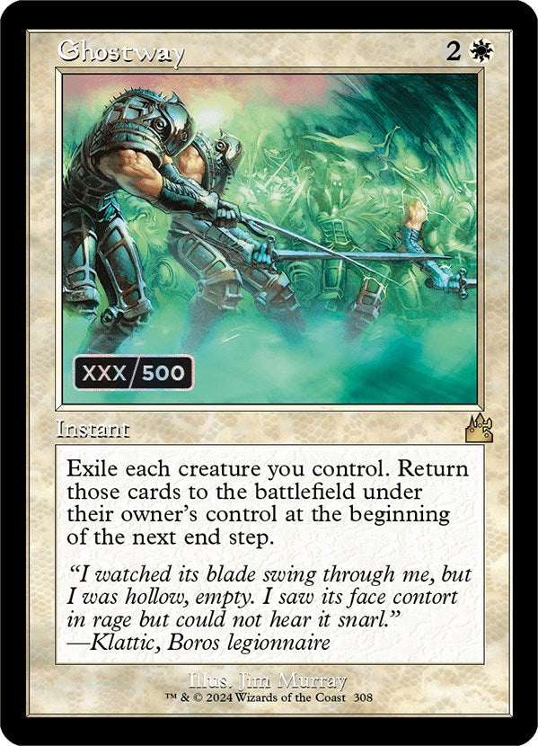 Ghostway (Retro) (Serialized) [Ravnica Remastered] | Exor Games Summserside