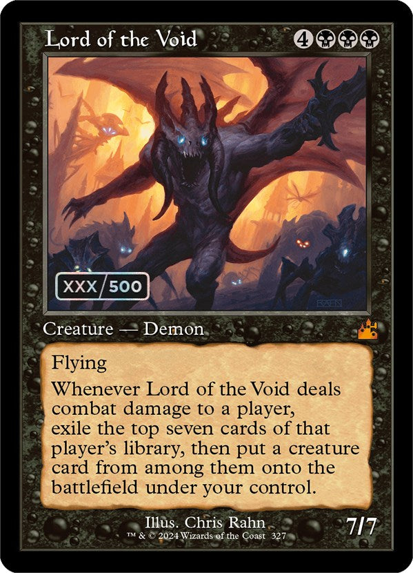 Lord of the Void (Retro) (Serialized) [Ravnica Remastered] | Exor Games Summserside
