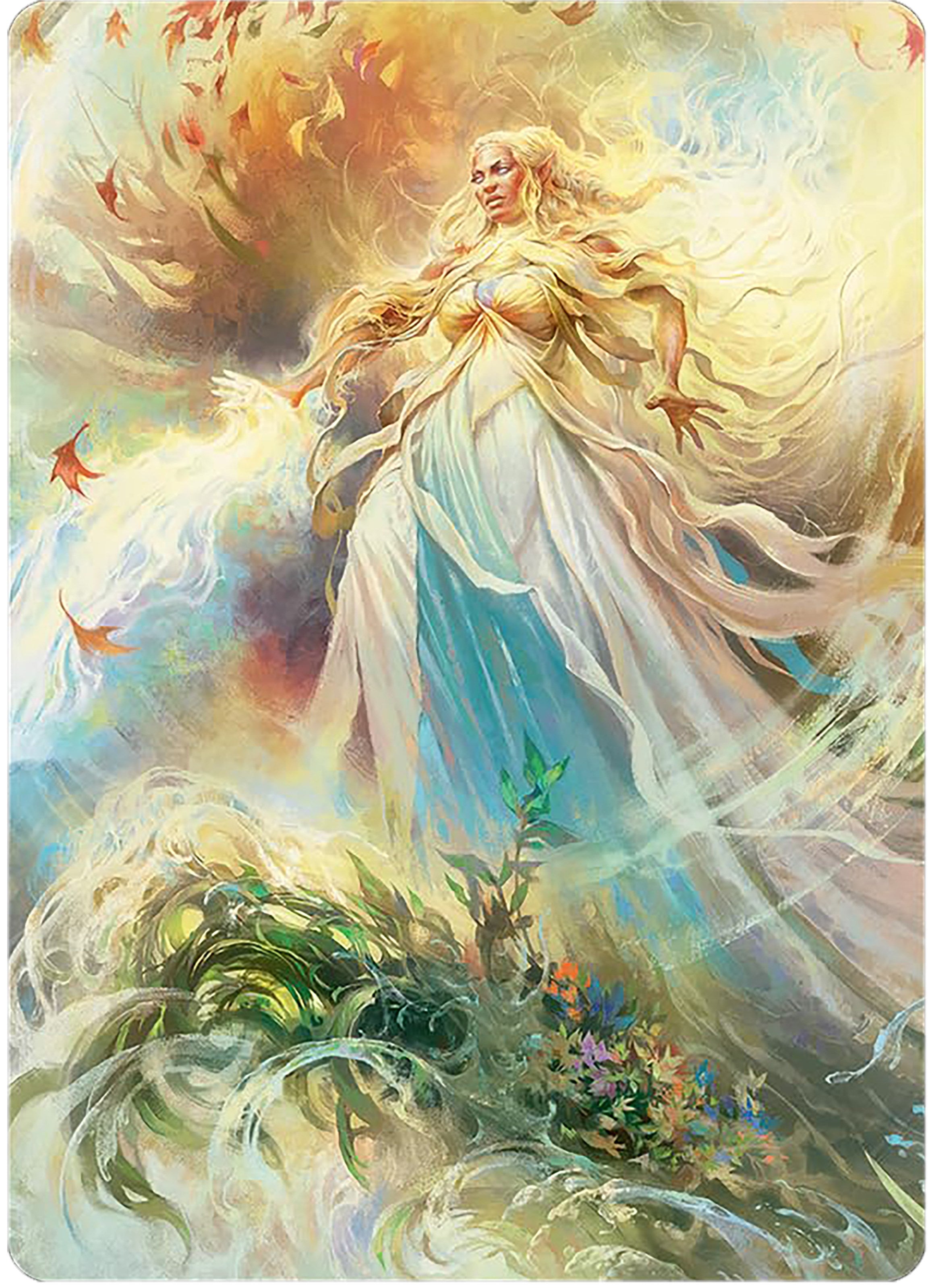 Galadriel, Light of Valinor Art Card [The Lord of the Rings: Tales of Middle-earth Art Series] | Exor Games Summserside