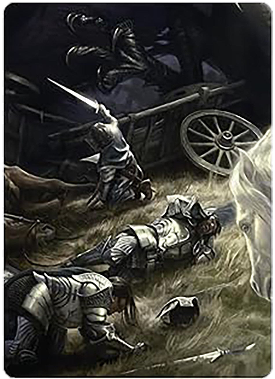 Courageous Resolve Art Card [The Lord of the Rings: Tales of Middle-earth Art Series] | Exor Games Summserside