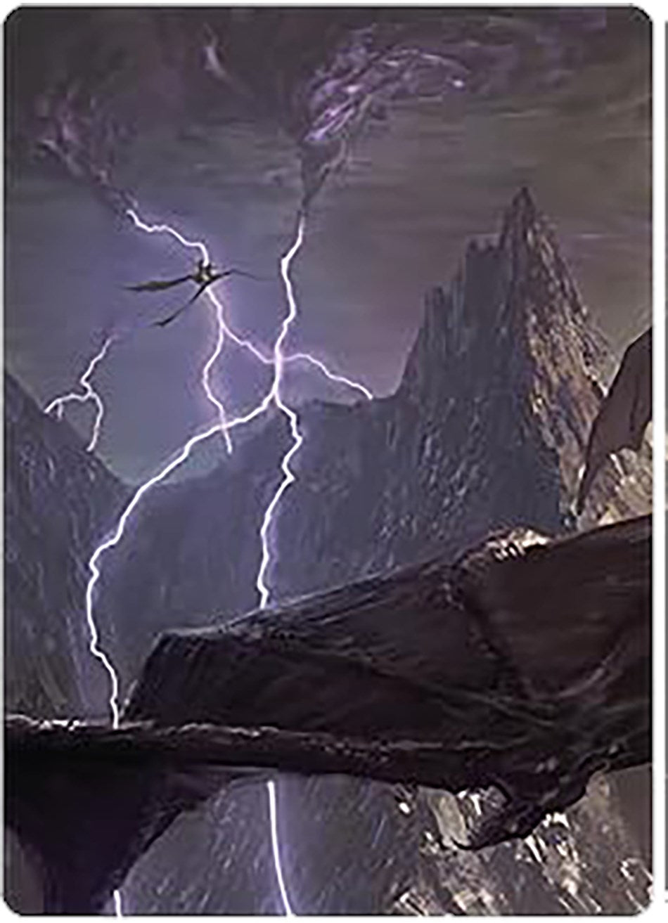 Call Forth the Tempest Art Card [The Lord of the Rings: Tales of Middle-earth Art Series] | Exor Games Summserside