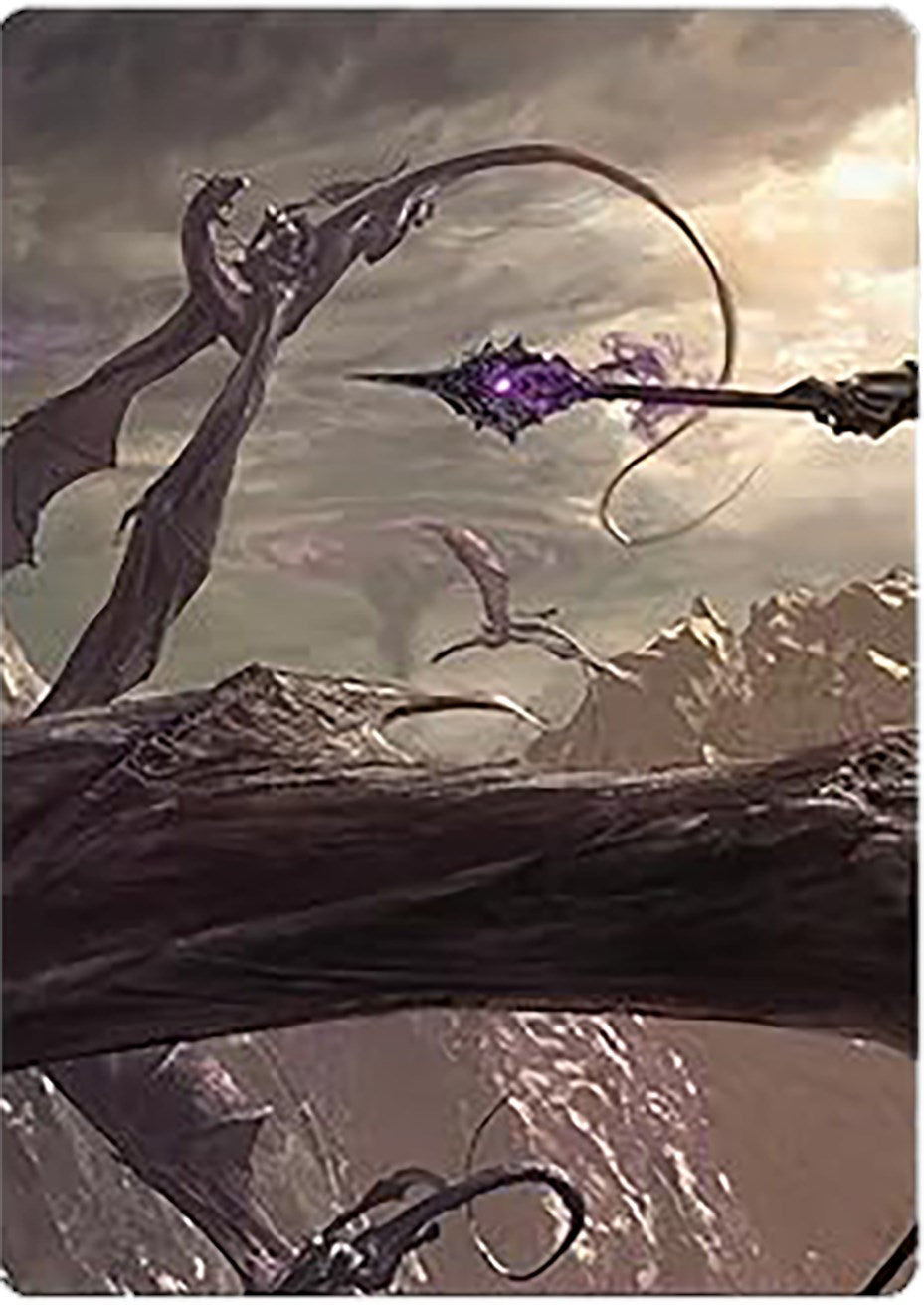 Nazgul Battle-Mace Art Card [The Lord of the Rings: Tales of Middle-earth Art Series] | Exor Games Summserside