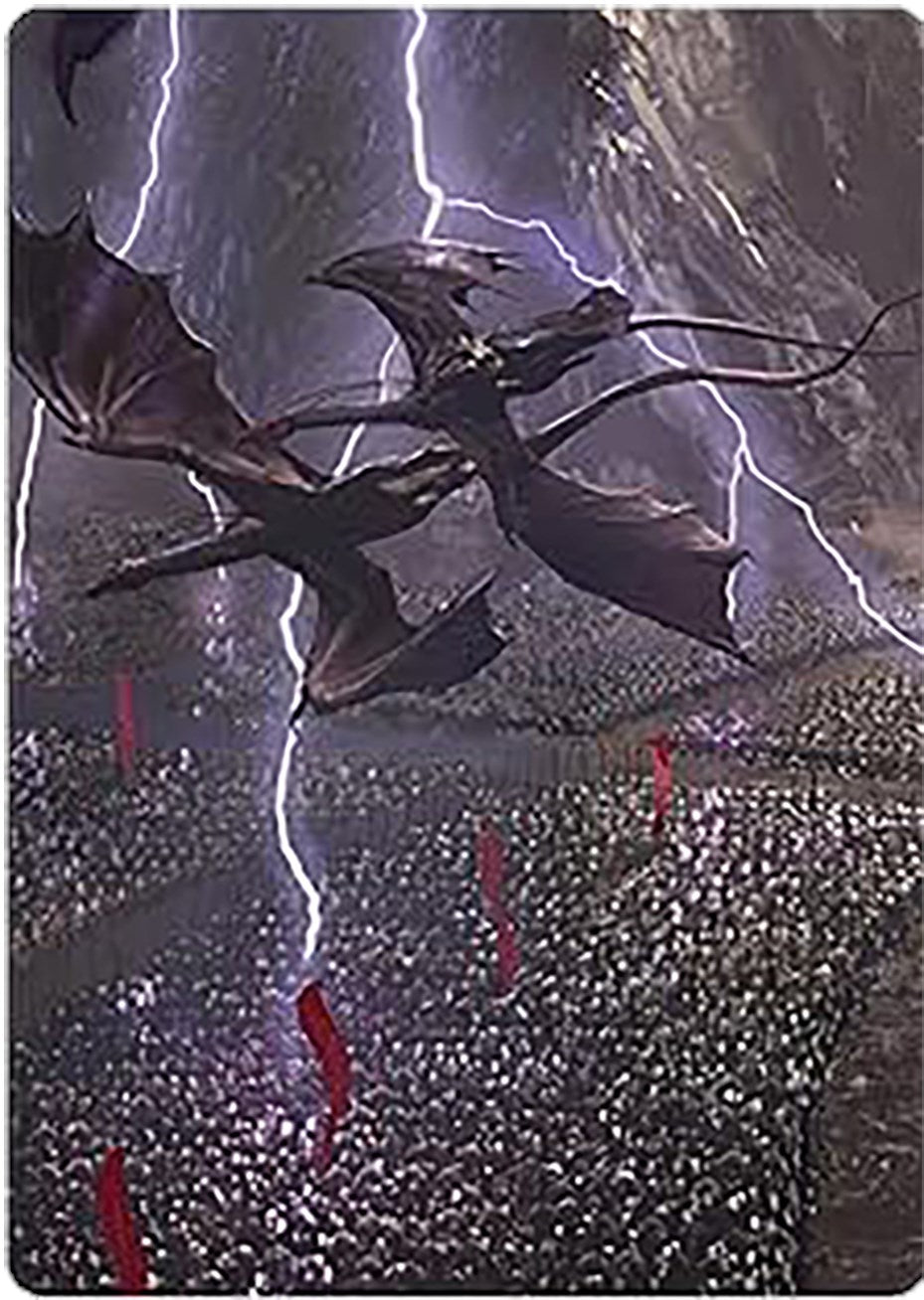 Mordor on the March Art Card [The Lord of the Rings: Tales of Middle-earth Art Series] | Exor Games Summserside