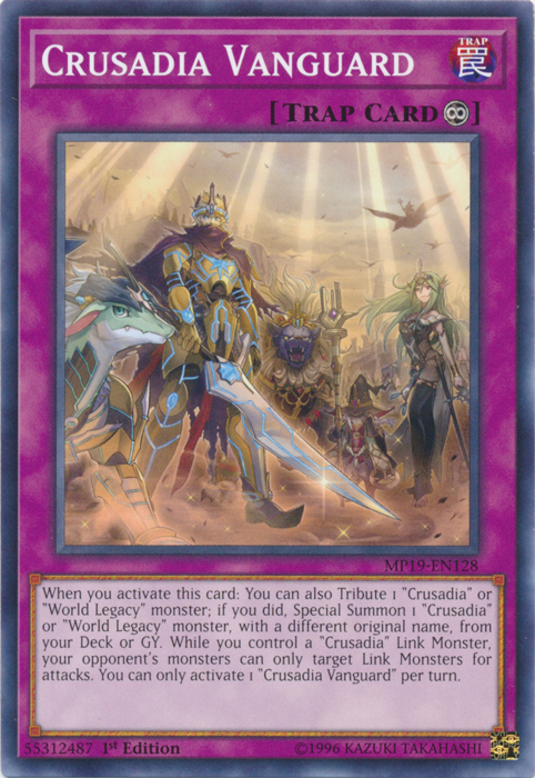 Crusadia Vanguard [MP19-EN128] Common | Exor Games Summserside