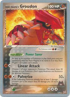 Team Magma's Groudon (9/95) (Magma Spirit - Tsuguyoshi Yamato) [World Championships 2004] | Exor Games Summserside