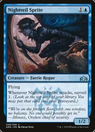 Nightveil Sprite [Guilds of Ravnica] | Exor Games Summserside