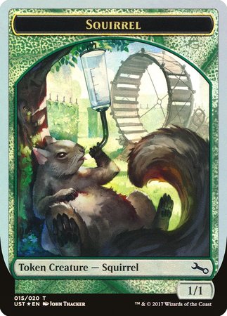 Squirrel Token [Unstable Tokens] | Exor Games Summserside