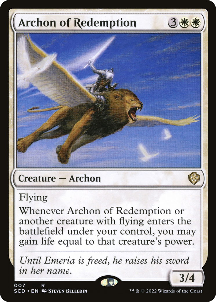 Archon of Redemption [Starter Commander Decks] | Exor Games Summserside