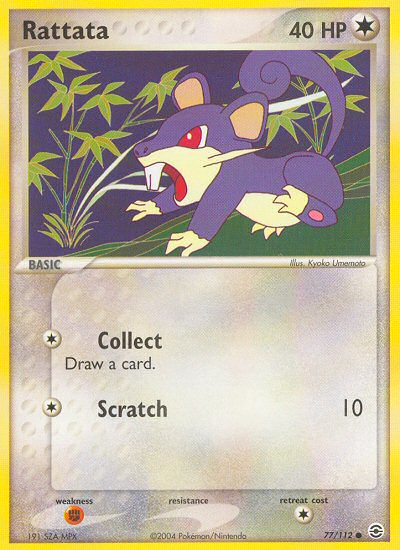 Rattata (77/112) [EX: FireRed & LeafGreen] | Exor Games Summserside